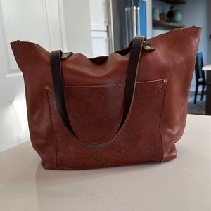 Nutmeg Large Classic Tote Portland leather